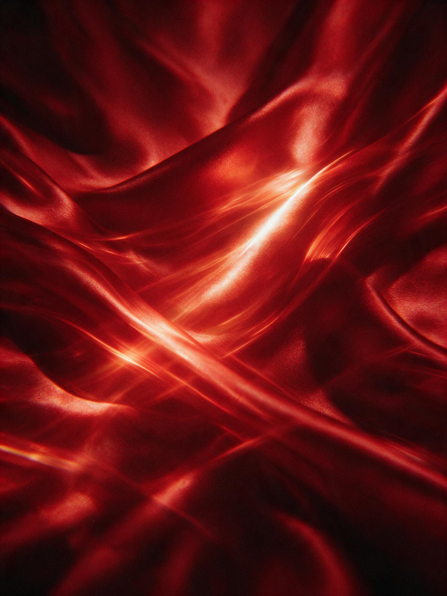 Red light sweeping the room